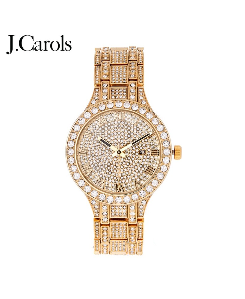 Fashionable Rhinestone Digital Watch for Women - Casual Wristwatch