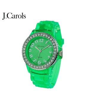 Elegant Women's Light Bling Wristwatch - Sparkle & Precision in One