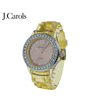 Elegant Women's Light Bling Wristwatch - Sparkle & Precision in One