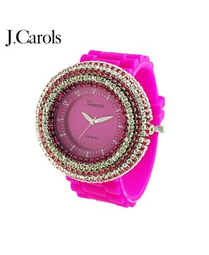 Women's Pink Fashion Watch - Timeless Style and Sophistication