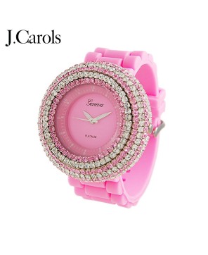 Women's Pink Fashion Watch - Timeless Style and Sophistication