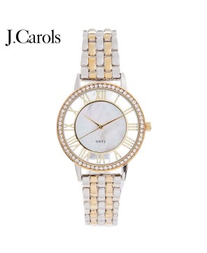 Exquisite Gold-Toned Women's Watch - Elegant Timepiece