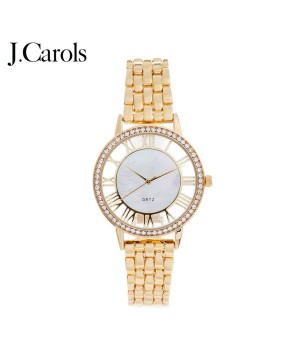 Exquisite Gold-Toned Women's Watch - Elegant Timepiece