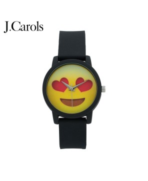 Heart Smiley Emoji Watch - Playful and Charming Timepiece