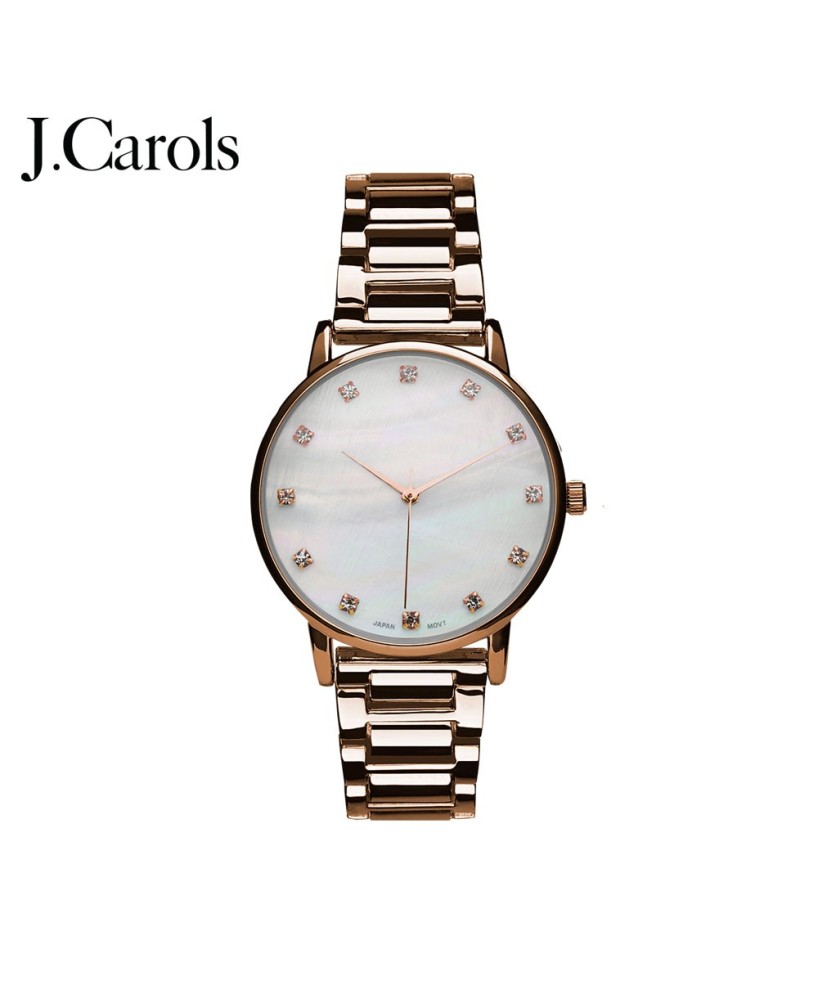 Elegant Women's Japanese Quartz Bracelet Watch - Mother of Pearl Dial