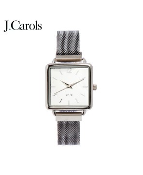 Elegant Quartz Bracelet Watch for Women - Stainless Steel Strap