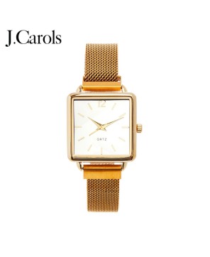 Elegant Quartz Bracelet Watch for Women - Stainless Steel Strap