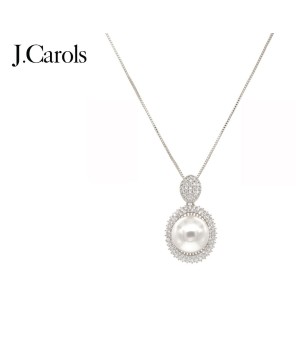 Pearl & Cubic Zirconia Necklaces - Elegant Jewelry for Women