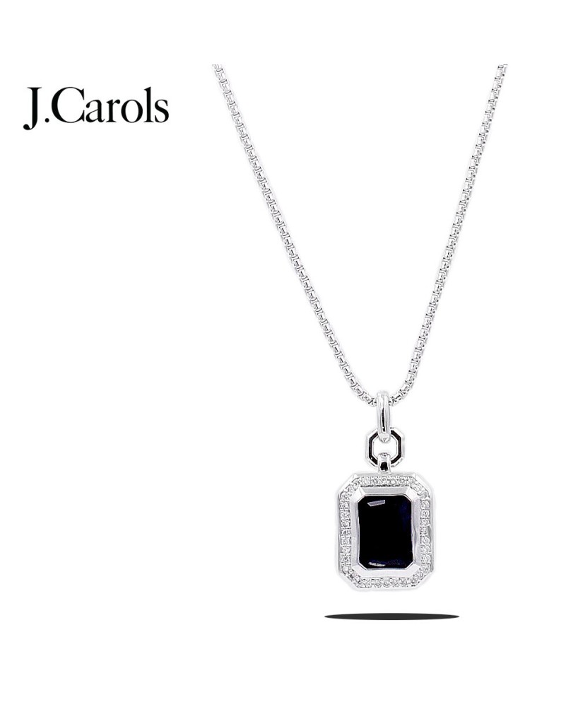 Cubic Zirconia Stone Pendant Necklace