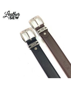 Genuine Leather Casual Men's Belt - Stylish & Durable Accessories