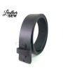 Interchangeable Leather Belt Strap - Customize with Your Own Buckles