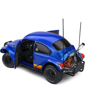 1975 Volkswagen Beetle Baja Diecast Model - Metallic Blue Adventure