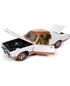 1969 Pontiac Grand Prix Cameo White Diecast Model - Big Block Beauty