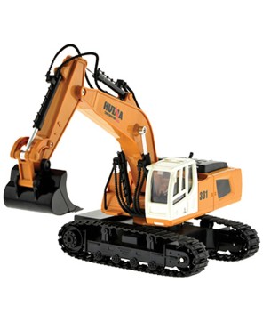 Remote Control Tracked Excavator 9 Channel 1:16 Scale R/C Replica