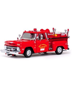 1965 Chevrolet C-20 Fire Truck Diecast Model 1:18 Scale | Sunstar