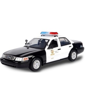 1:18 Scale Diecast Model Car - 2001 Ford Crown Victoria Police Interce