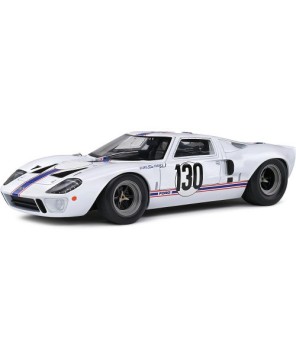 1967 Ford GT40 MKI Targa Florio White 1:18 Diecast Model