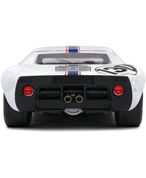 1967 Ford GT40 MKI Targa Florio White 1:18 Diecast Model