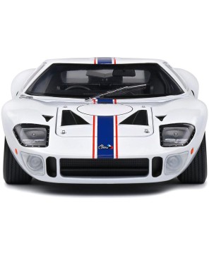 1967 Ford GT40 MKI Targa Florio White 1:18 Diecast Model