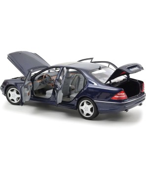 Mercedes-Benz S55 AMG - Blue 1:18 Scale Diecast Model Car