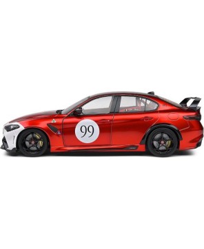 2022 Alfa Romeo Giulia GTA-M Tricolore Mugello - Red 1:18 Scale Diecas