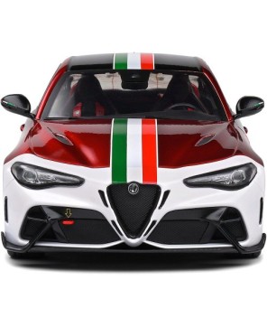 2022 Alfa Romeo Giulia GTA-M Tricolore Mugello - Red 1:18 Scale Diecas