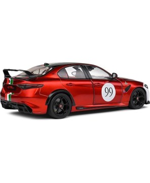 2022 Alfa Romeo Giulia GTA-M Tricolore Mugello - Red 1:18 Scale Diecas