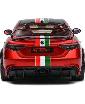 2022 Alfa Romeo Giulia GTA-M Tricolore Mugello - Red 1:18 Scale Diecas