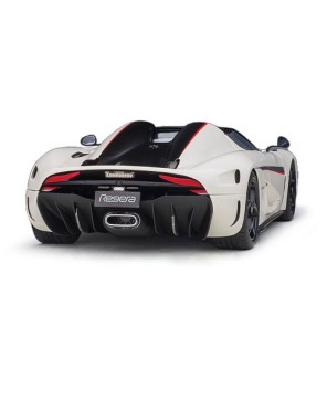 Koenigsegg Regera - White Accents Composite  Diecast Model Car