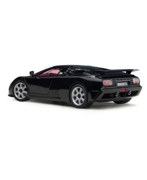 Bugatti EB110 SS - Nero Black 1:18 Scale Composite Diecast Model Car