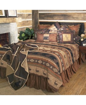 Luxurious Autumn Trails Comforter Set - Embrace Nature's Warmth