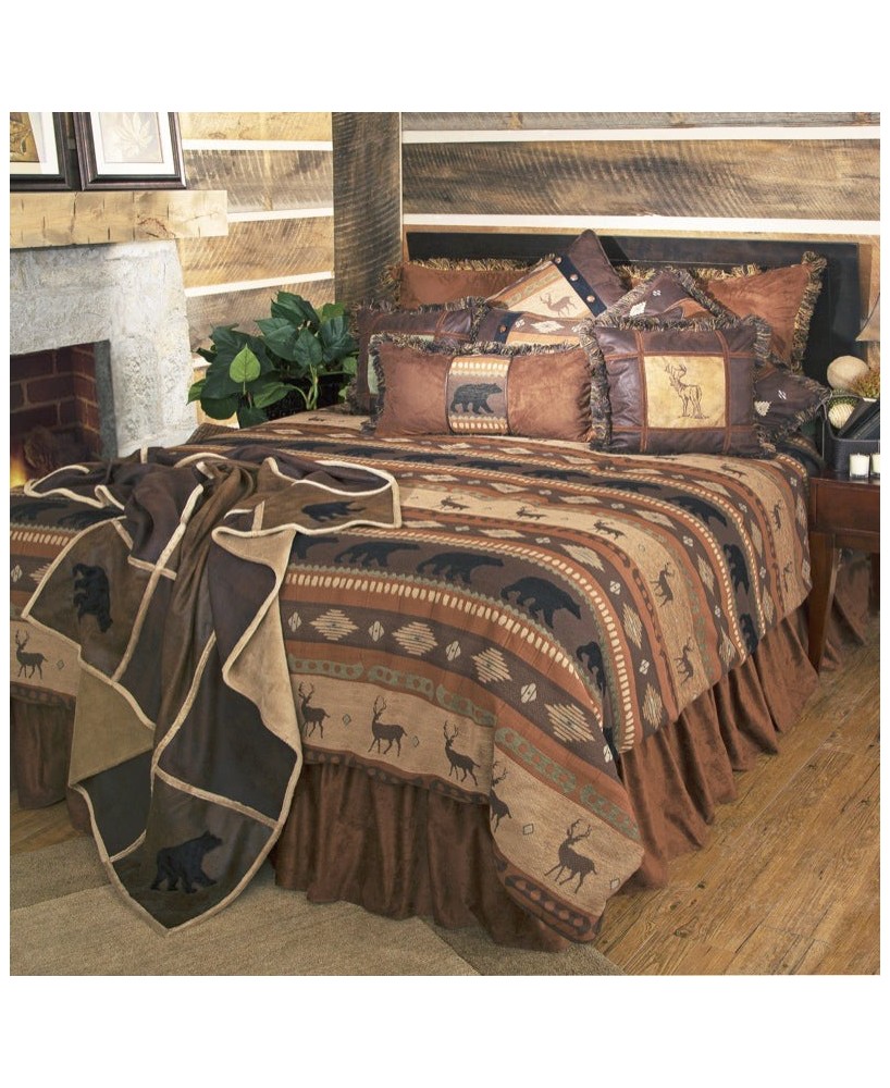 Luxurious Autumn Trails Comforter Set - Embrace Nature's Warmth