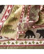 Bear Stripe Quilt Set - Cozy and Stylish Bedding for All Sizes