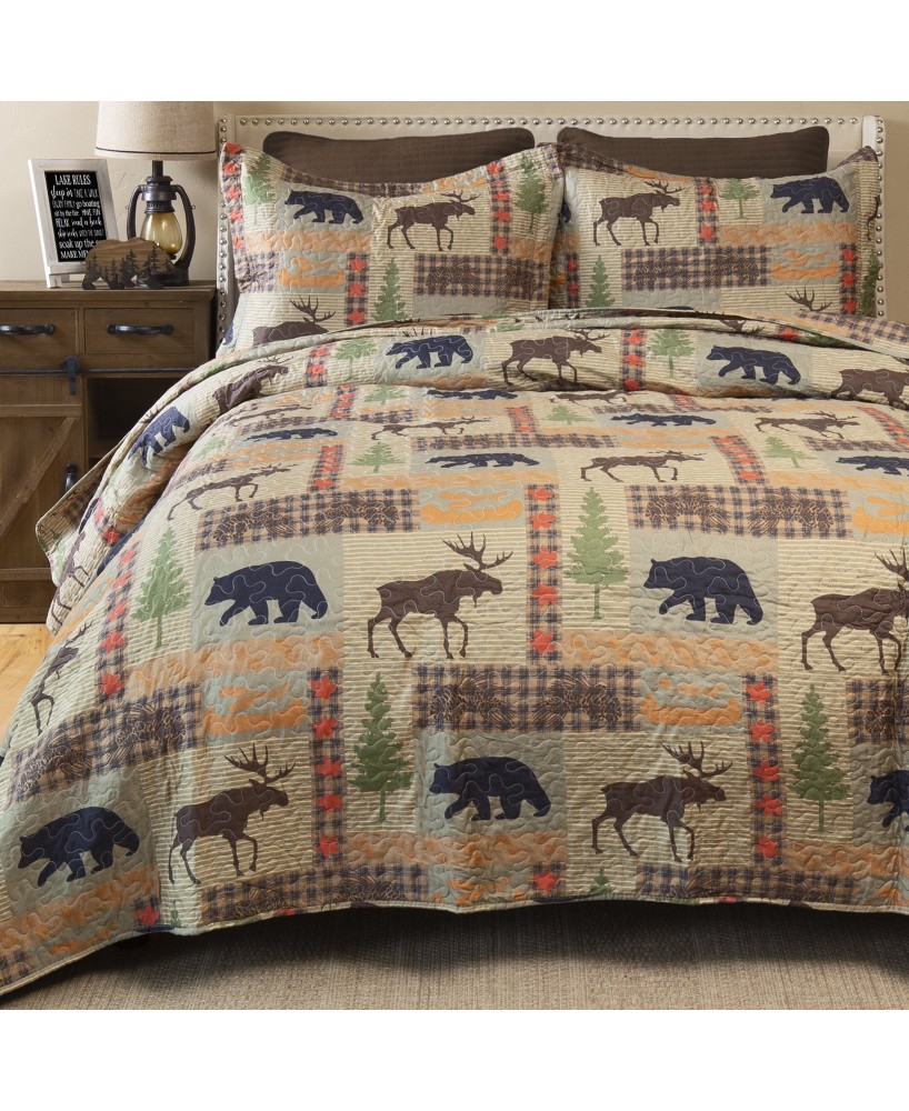 Rustic Charm Quilt Set - Lake Country Collection