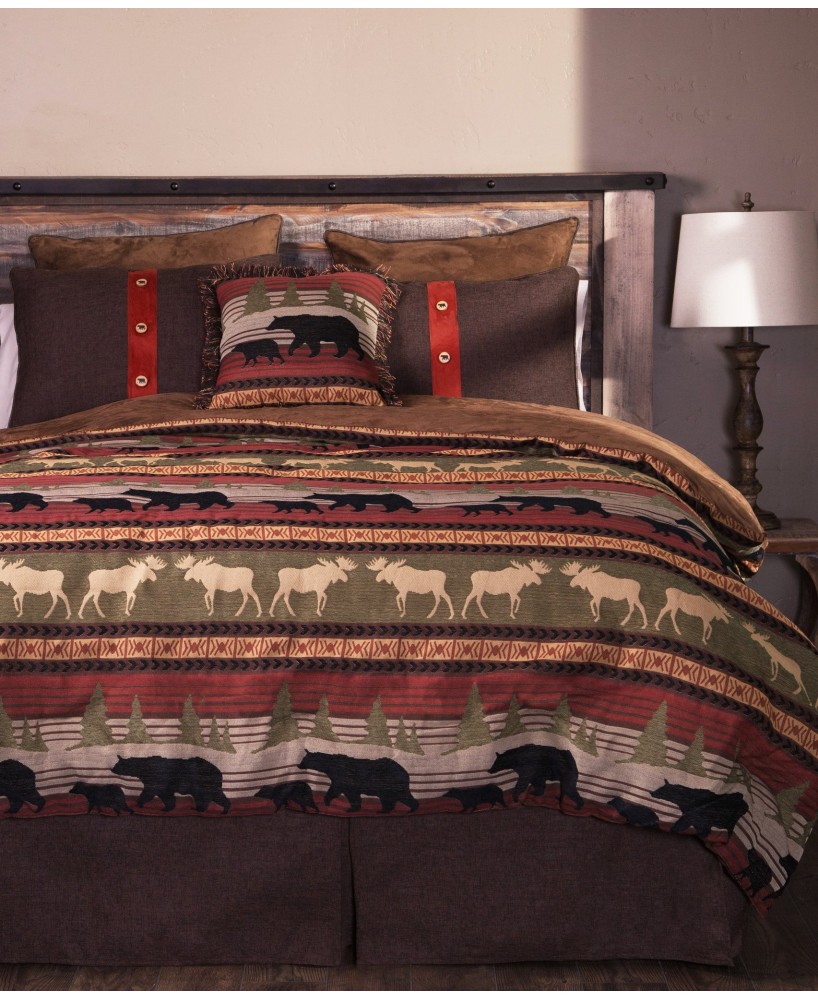 Ontario Wilderness Comforter Set - Rustic Bedroom Elegance