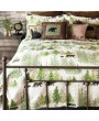 Rustic Pine Wilderness Quilt Set - Premium Bedding Collection