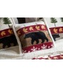 Luxurious Tall Pine Plush Sherpa Pillow - Soft & Cozy Comfort