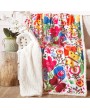 Butterfly Plush Sherpa Throw – Soft & Cozy Home Accent