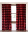 Classic Lumberjack Plaid Drapes - 2 Panel Set