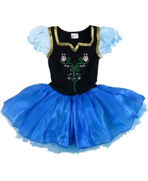 Royal Blue Anna Dress | Elegant Princess Costume for Magical Moments