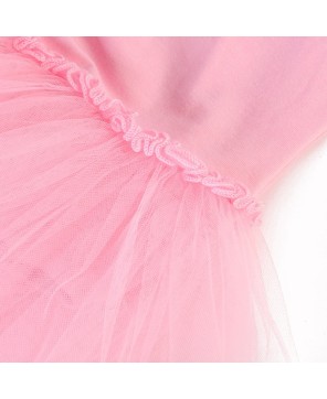 Pink Asymmetrical Ballet Dress for Graceful Performances