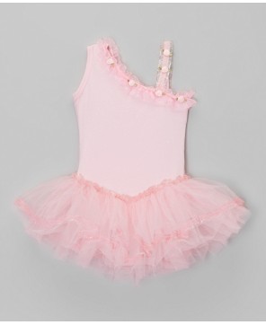 Pink Asymmetrical Ballet Dress for Graceful Performances