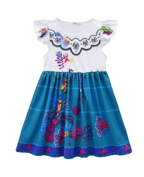 Encanto Mirabel Madrigal Dress for Girls - Magical Disney-Inspired