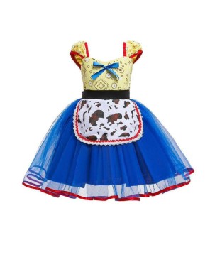 Toy Story Jessie Dress for Girls - Cowboy Adventure Costume