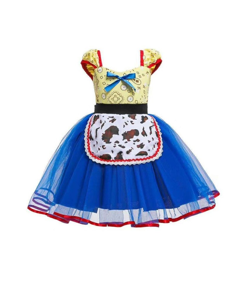 Toy Story Jessie Dress for Girls - Cowboy Adventure Costume