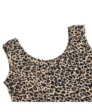 Leopard Hot Pink Dress for Girls - Stylish Animal Print Fashion