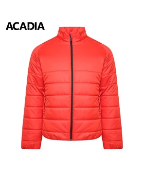 Liga Casuals Padded Jacket - Red: Warm, Slim Fit, Stylish Design