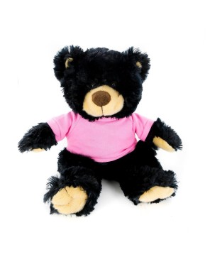 12" Noah Bear Black - Adorable Holiday Plush Gift for Any Occasion