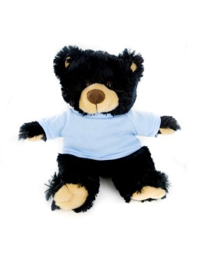 12" Noah Bear Black - Adorable Holiday Plush Gift for Any Occasion