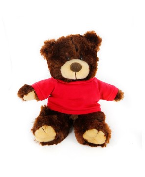 12" Noah Bear Chocolate Yellow - Festive Plush Toy for Every Occasion